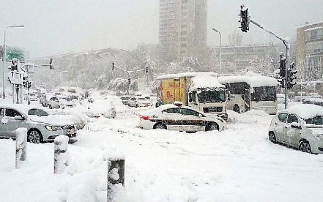 Israël : préparez-vous à la tempête Alfis arrive dans le nord du pays
