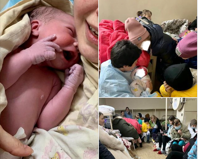 Le miracle de Kiev, Mia est née sous les bombardements