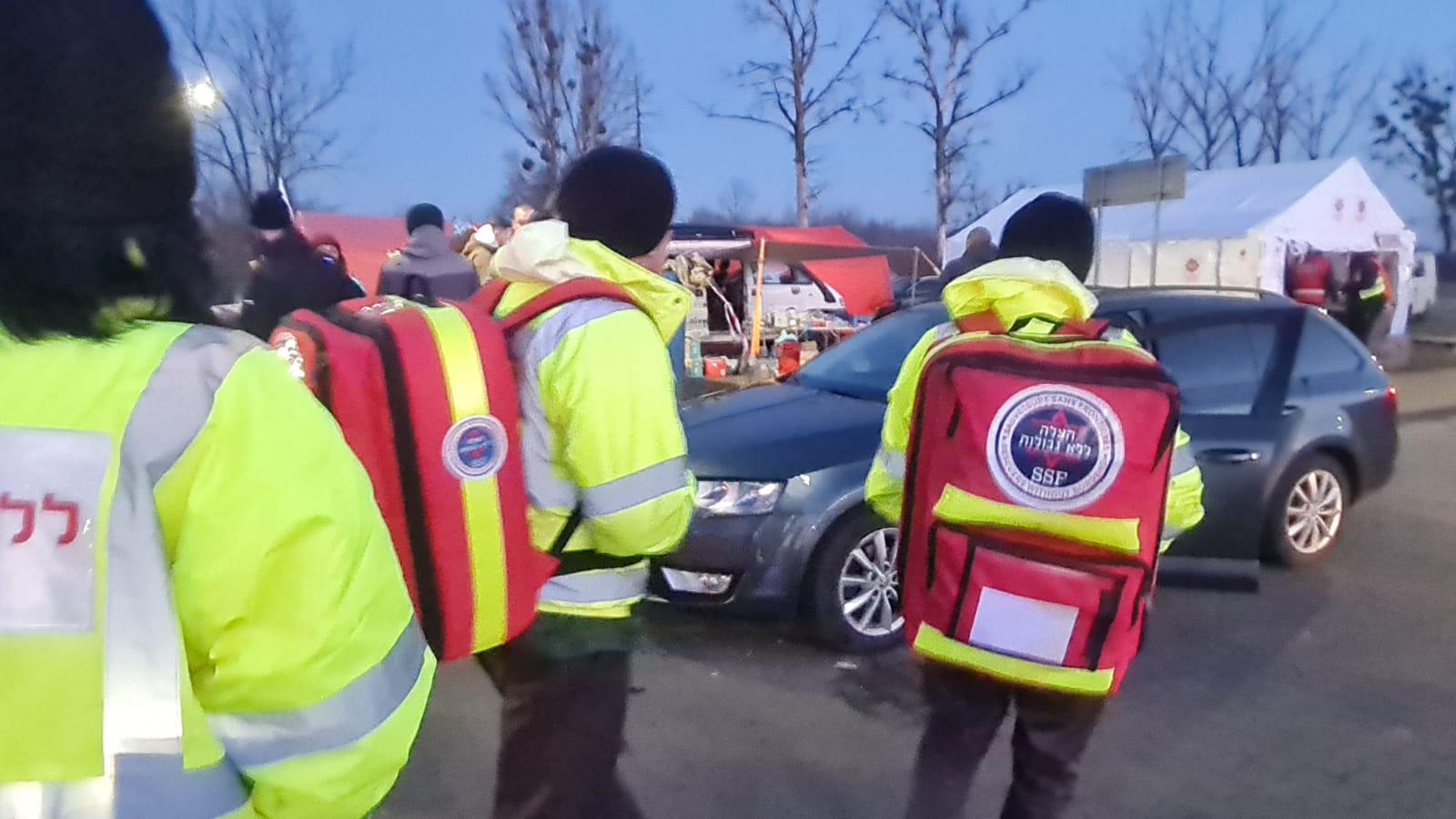 SSF l'ONG israélienne sauve une femme d'une mort certaine à la frontière