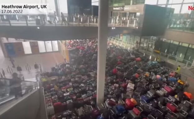 Le chaos s'intensifie à l'aéroport Ben-Gourion en Israël -vidéo-