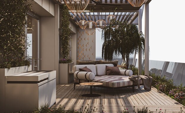 Israël : votre penthouse pour 70 millions de shekels dans la tour Arlozorov de Tel Aviv