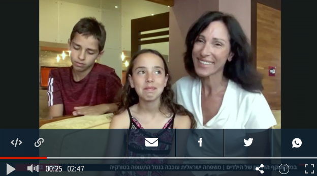 Cette famille israélienne a été détenue en Turquie : elle raconte son cauchemar -vidéo-