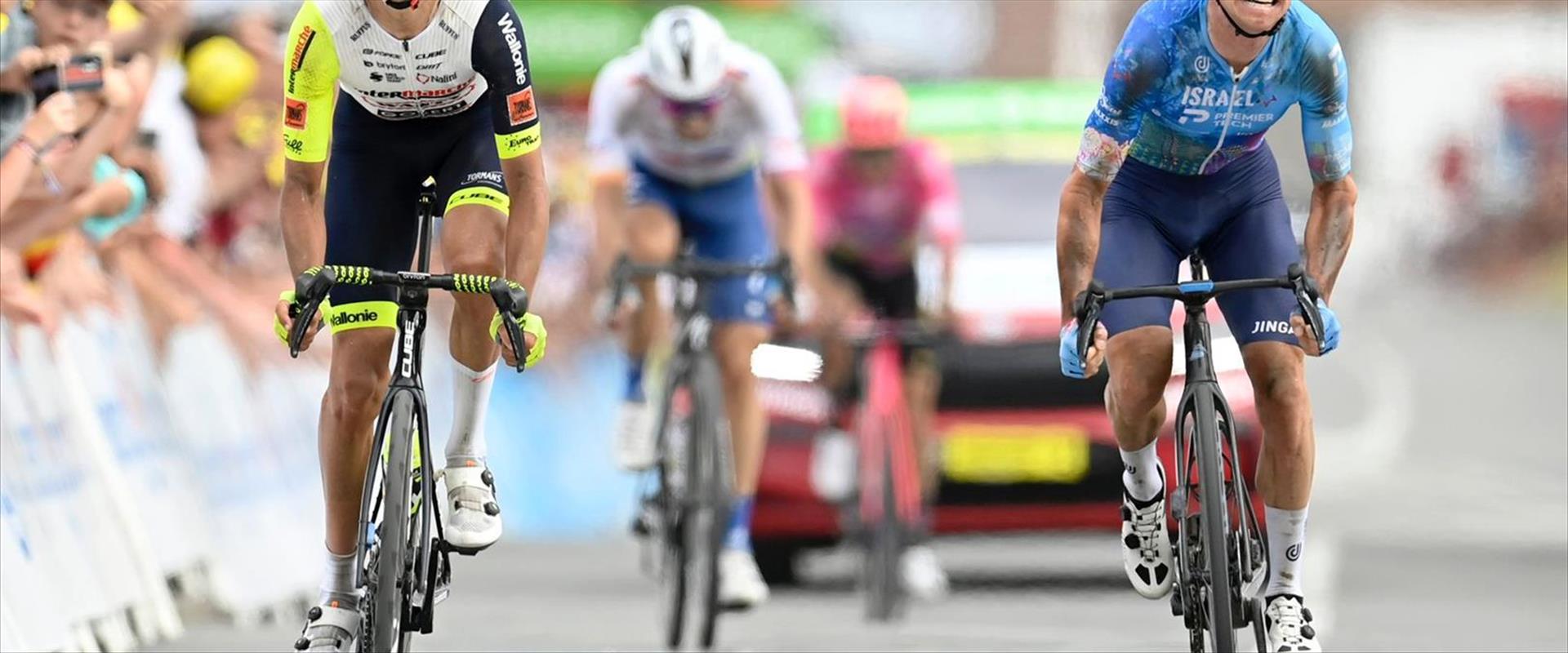 C'est un coureur israélien qui a remporté une section du Tour de France