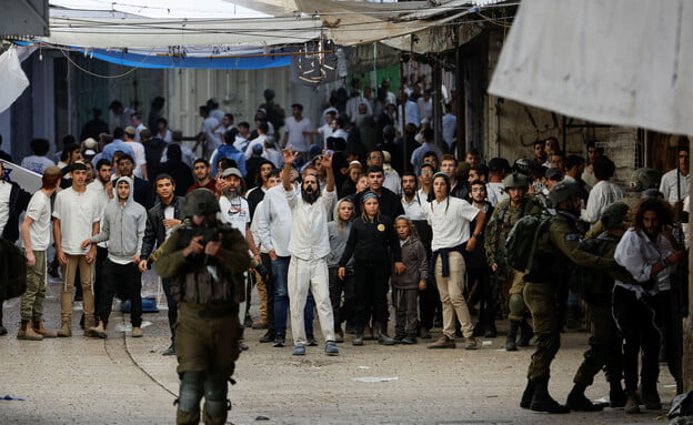 Affrontements à Hebron : Un Juif s'est attaqué au garde du corps d'Itamar Ben Gvir