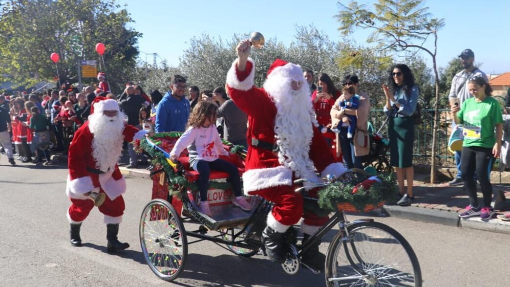 Un village de Noël au coeur d'Israël