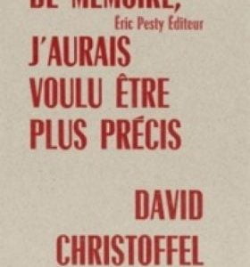Le hors-là de David Christoffel
