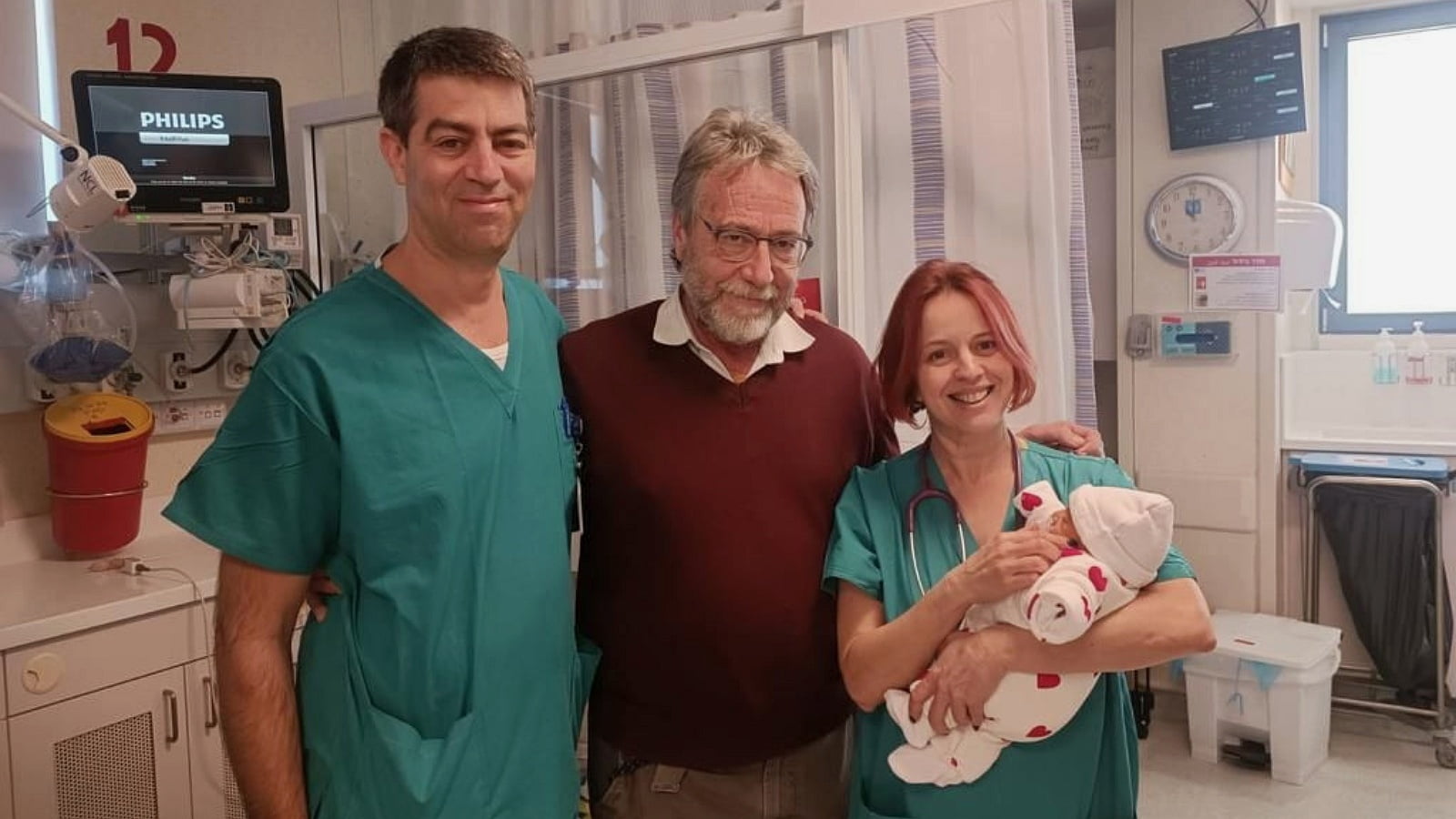 Israël : Première chirurgie néonatale au monde