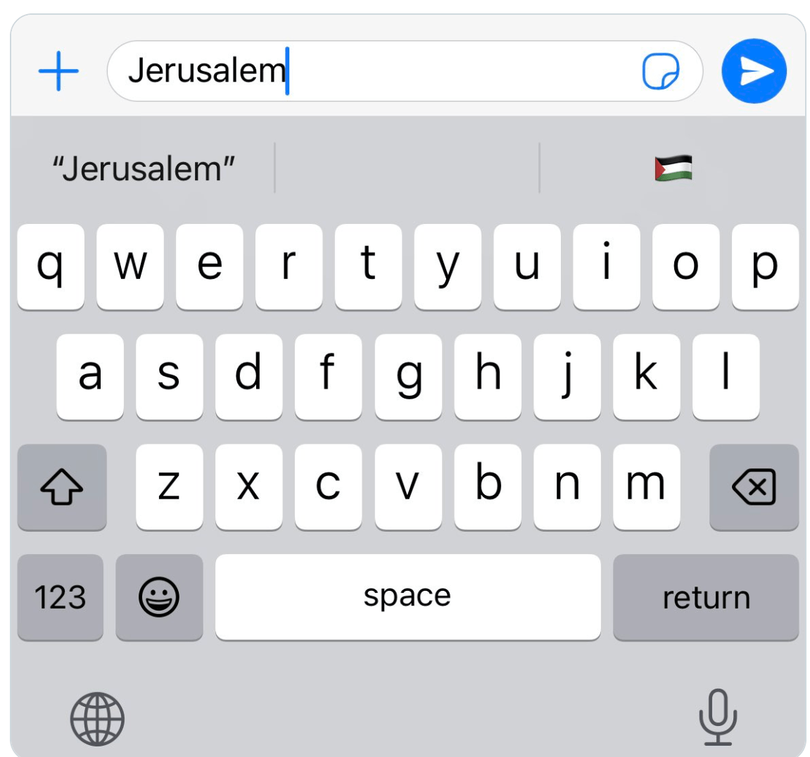 Apple Accusé d'Antisémitisme : L'Emoji Palestinien Associé à Jérusalem suscite la Controverse