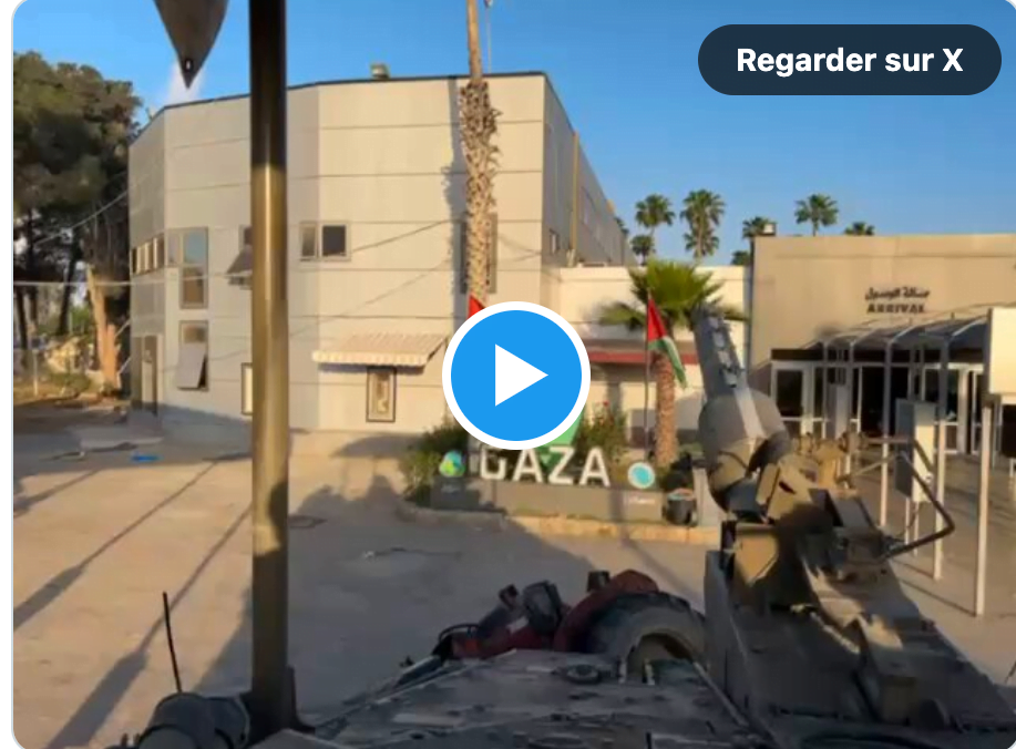 Révélation : Un char israélien filmé du côté gazaoui à Rafah -vidéo-