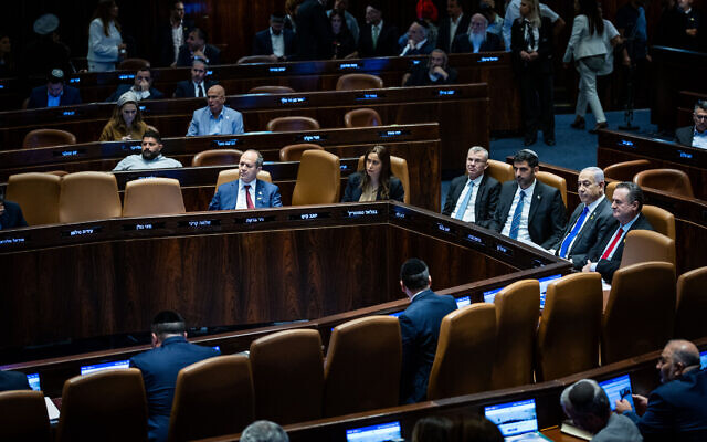 Israël : La Knesset s'oppose à la création d'un état palestinien
