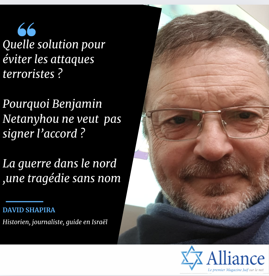 David Shapira au micro de Claudine Douillet