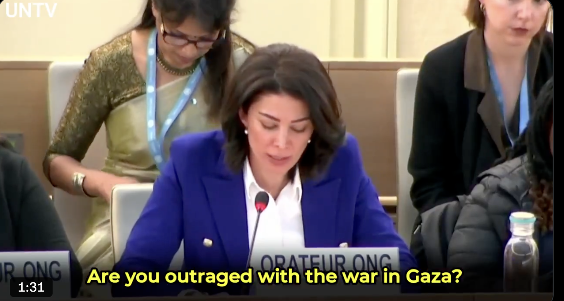 Une activiste syrienne à l’ONU : « Je témoigne devant Dieu : Israël n’est pas le problème ! -vidéo-