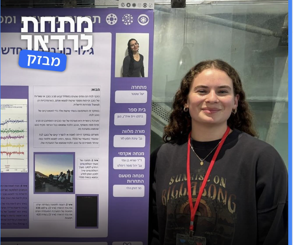 Une élève israélienne découvre une nouvelle planète et s’envole pour la gloire scientifique