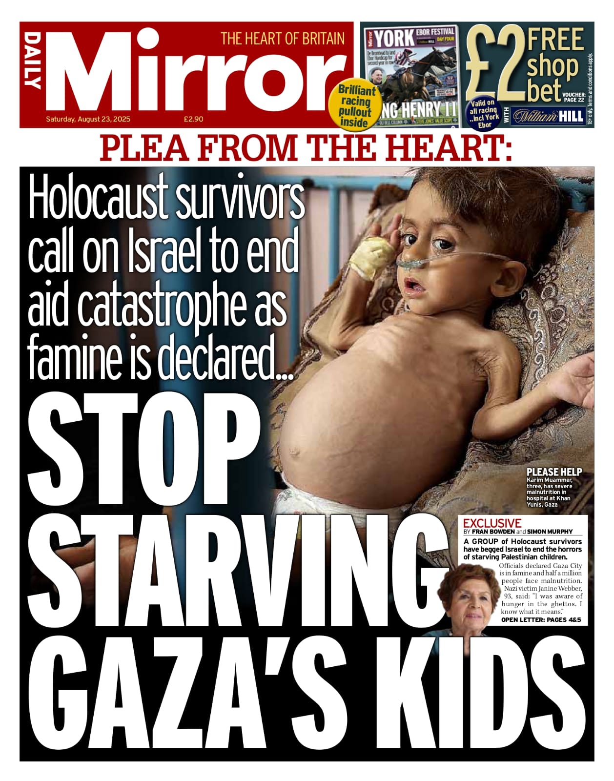Le Daily Mirror Devient L'Outil De Propagande Du Hamas : La Vérité Sur L’Enfant de Gaza