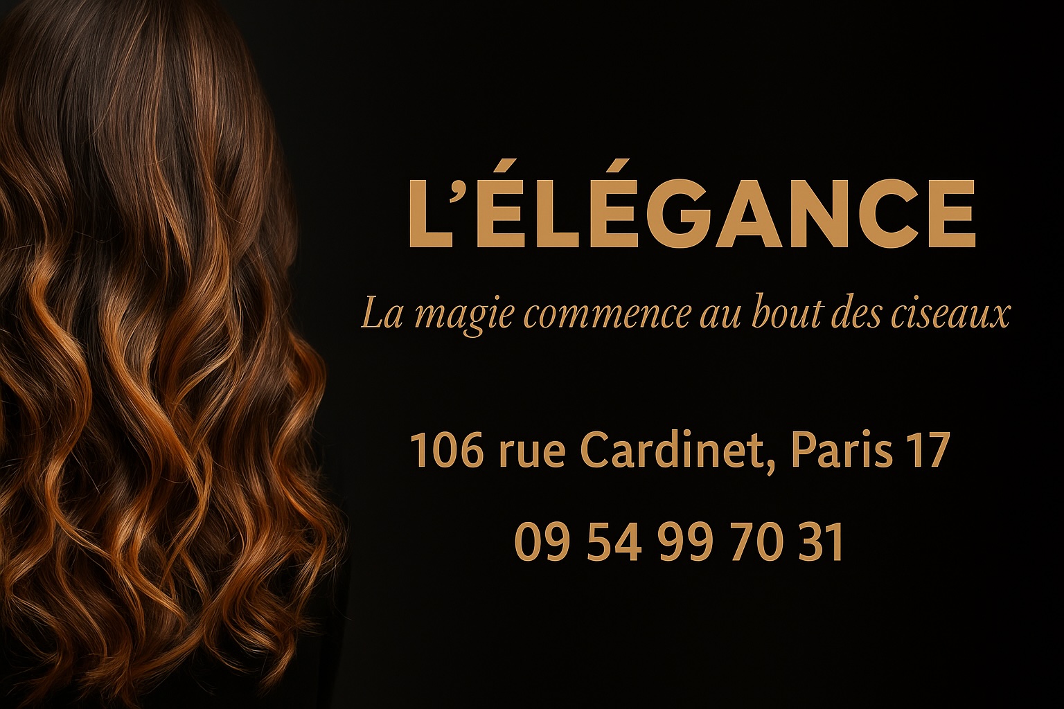 Salon de coiffure femme Paris 17 : L’Élégance, l’adresse du brushing parfait à 15 €