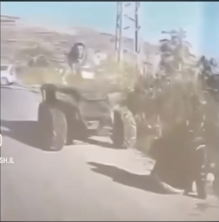 Judée-Samarie : Un réserviste israélien renverse un Palestinien, l’armée ouvre une enquête -vidéo-