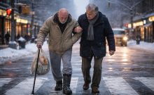 Dans le froid de New York, une main tendue rallume la loi juive la plus ancienne