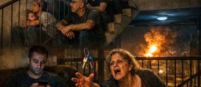 Ba Miklat – BAT-YAM , Épisode 8 : 92 secondes pour rester debout