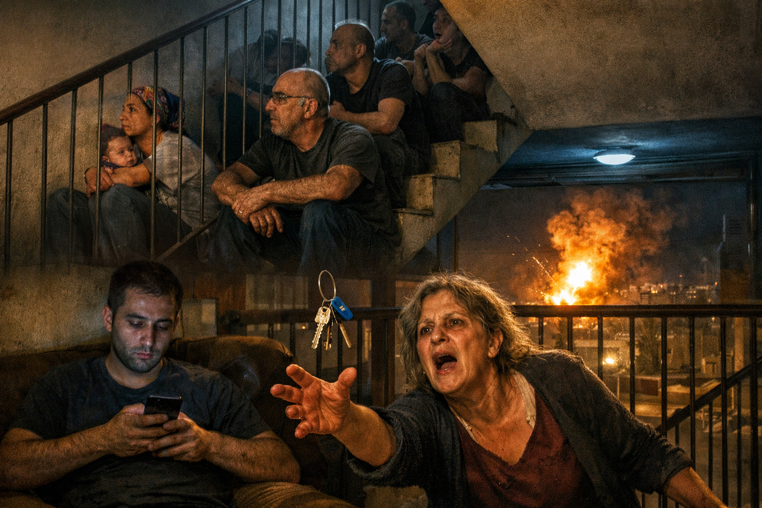 Ba Miklat – BAT-YAM , Épisode 8 : 92 secondes pour rester debout