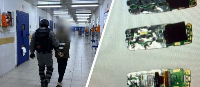 Israël : Un Palestinien avale six téléphones portables pour les faire entrer dans la prison d'Ofer