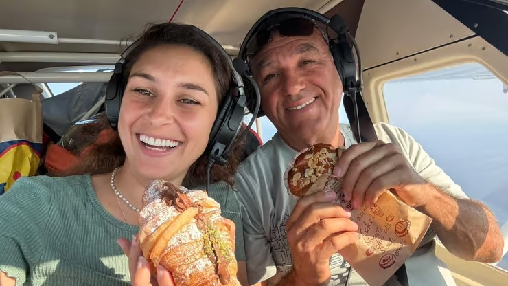 Le rêve fou d'un père et sa fille israéliens : 18 jours de vol au-dessus de l'Europe