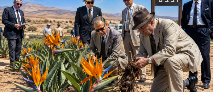 Comment ces fleurs "oiseaux de paradis "ont scellé le destin d'Israël en 1947