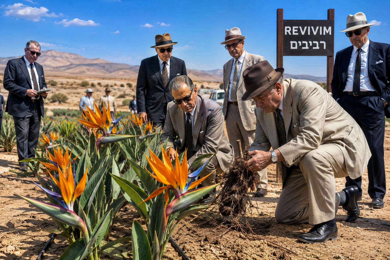 Comment ces fleurs "oiseaux de paradis "ont scellé le destin d'Israël en 1947