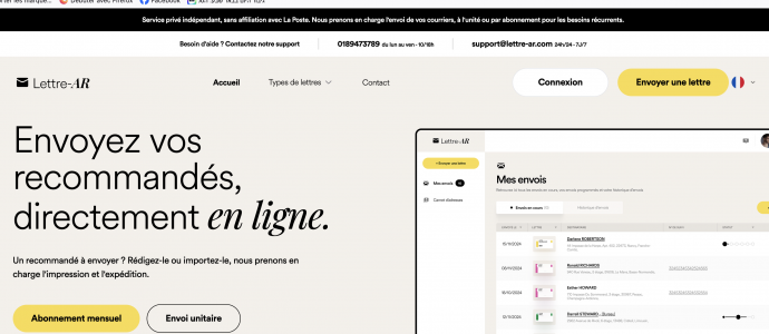 Lettre-AR.com : l'arnaque à l'abonnement caché derrière l'envoi de courrier en ligne