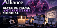 Revue de presse sur l'antisémitisme mondial d'Alliance premier magazine juif sur le net du 10/09/26