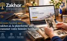 Mémoire familiale juive : zakhor.ai, la plateforme qui transmet votre histoire familiale