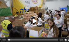 Roch Hachana : à Sdérot, Osem Nestlé et Latet emballent l'espoir pour 350 000 familles -vidéo-