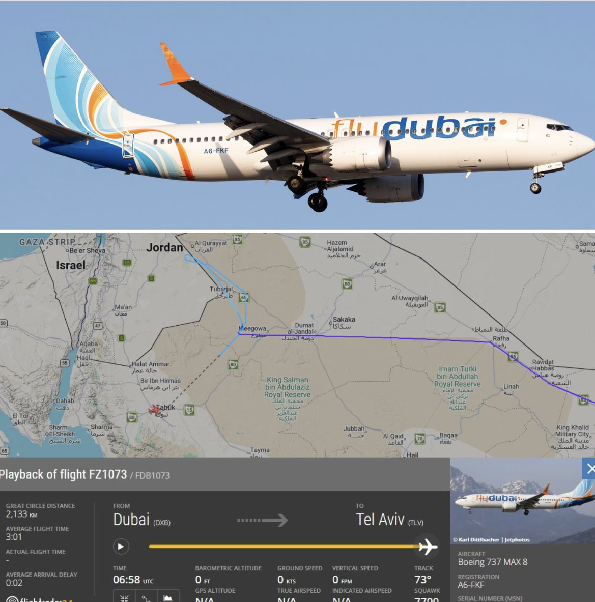 Flydubai FZ1073 : La piste de l'attentat gagne du terrain en Israël