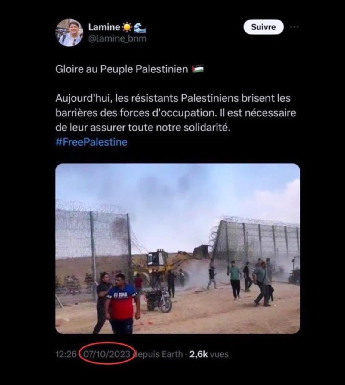 Un ex-collaborateur de Sébastien Delogu pour apologie du terrorisme après le 7 octobre