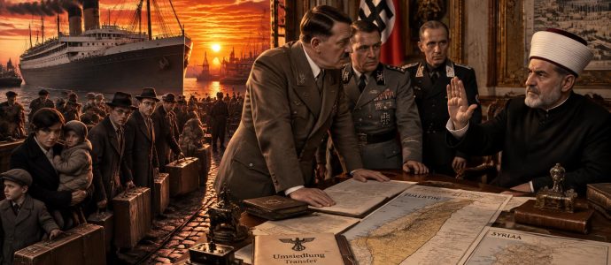 Accord Haavara pour sauver des juifs des nazis et le refus par le Mufti de Jérusalem