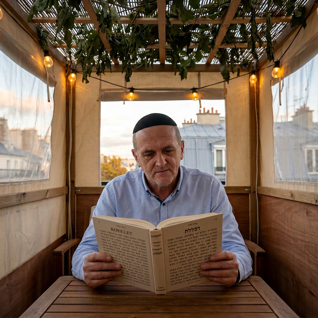 Paul Sillam Psychanaliste lit Kohelet à Souccot - cinq rendez-vous parisiens à ne pas manquer