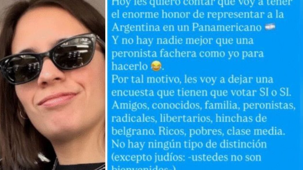 Argentine : Elle exclut « les Juifs » de son sondage Instagram et est exclue de l'équipe nationale