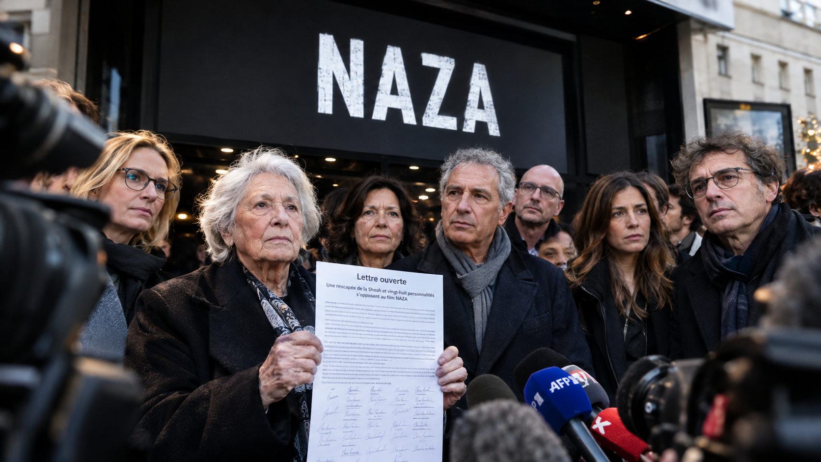 Tribune. Une rescapée de la Shoah et vingt-huit personnalités contre le film NAZA