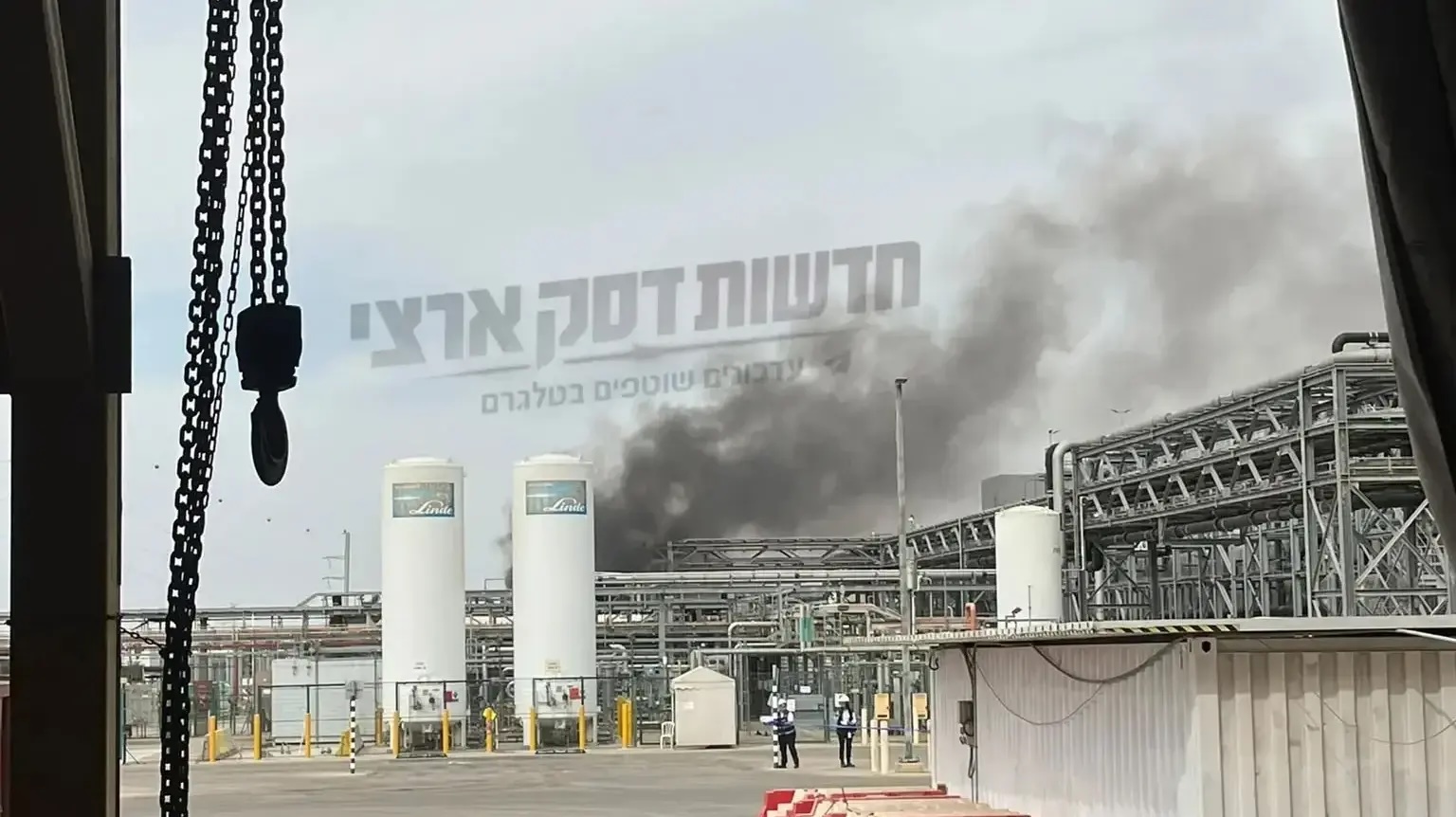 Intel Kiryat Gat : nouvelle fuite de gaz toxique à l'usine, cinq jours après l'explosion qui a tué deux ouvriers