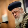 Mont du Temple : le rabbin Yitzhak Yossef interdit de voter pour Ben Gvir et ses alliés