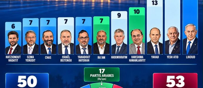 Spéciale élection : Le Likoud en tête mais aucun bloc majoritaire
