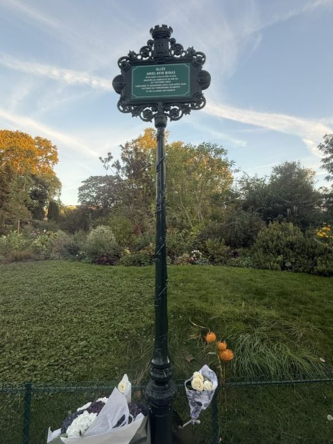 Allée Shiri, Ariel et Kfir Bibas : Paris grave leurs noms au cœur du parc Monceau