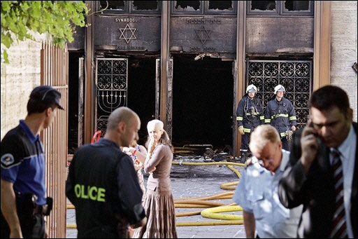 Incendie d'une synagogue à Genève: la police envisage la piste criminelle