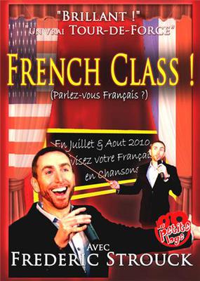 French class Frédéric Strouck Théâtre des Blancs-Manteaux .Incroyable prestation vocale. 