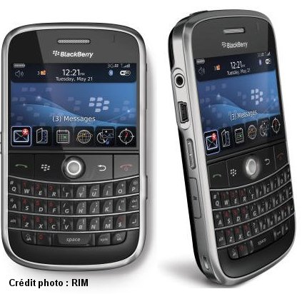 L'Inde en pourparlers pour accéder aux courriels du Blackberry