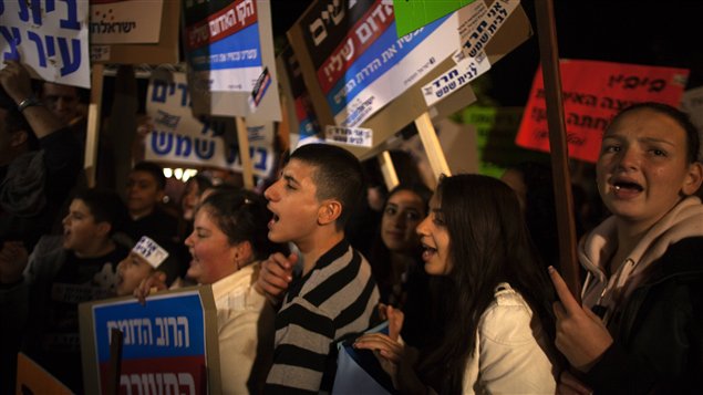 Manifestations près de Jérusalem contre les discriminations à l'égard des femmes