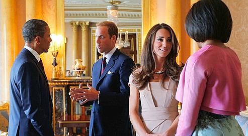 Actualité Internationale: Réception royale pour Barack et Michelle Obama à Buckingham Palace