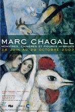 MARC CHAGALL, Monstres, chimères et figures hybrides, au musée national M. Chagall, à Nice