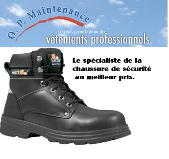 Chaussures de sécurité avec Opmaintenance.fr,pour les pros et les particuliers.
