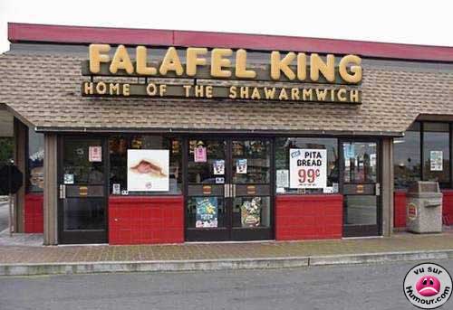 Falafel king...