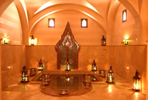 Le hammam, à toute vapeur...